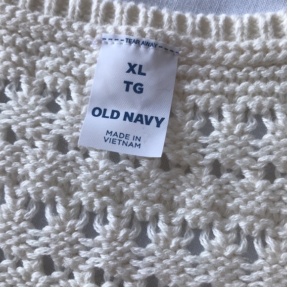 ✨Sold✨Old Navy Cream Knit Style Sleeveless Maxi Dress Size Extra Large New - Picture 8 of 10